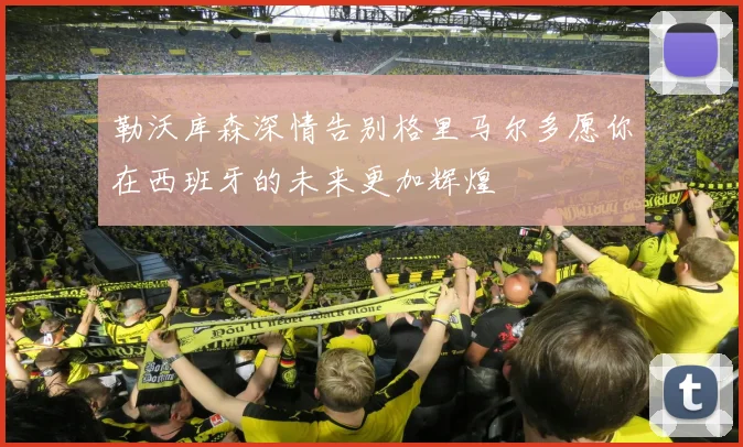 勒沃库森深情告别格里马尔多愿你在西班牙的未来更加辉煌